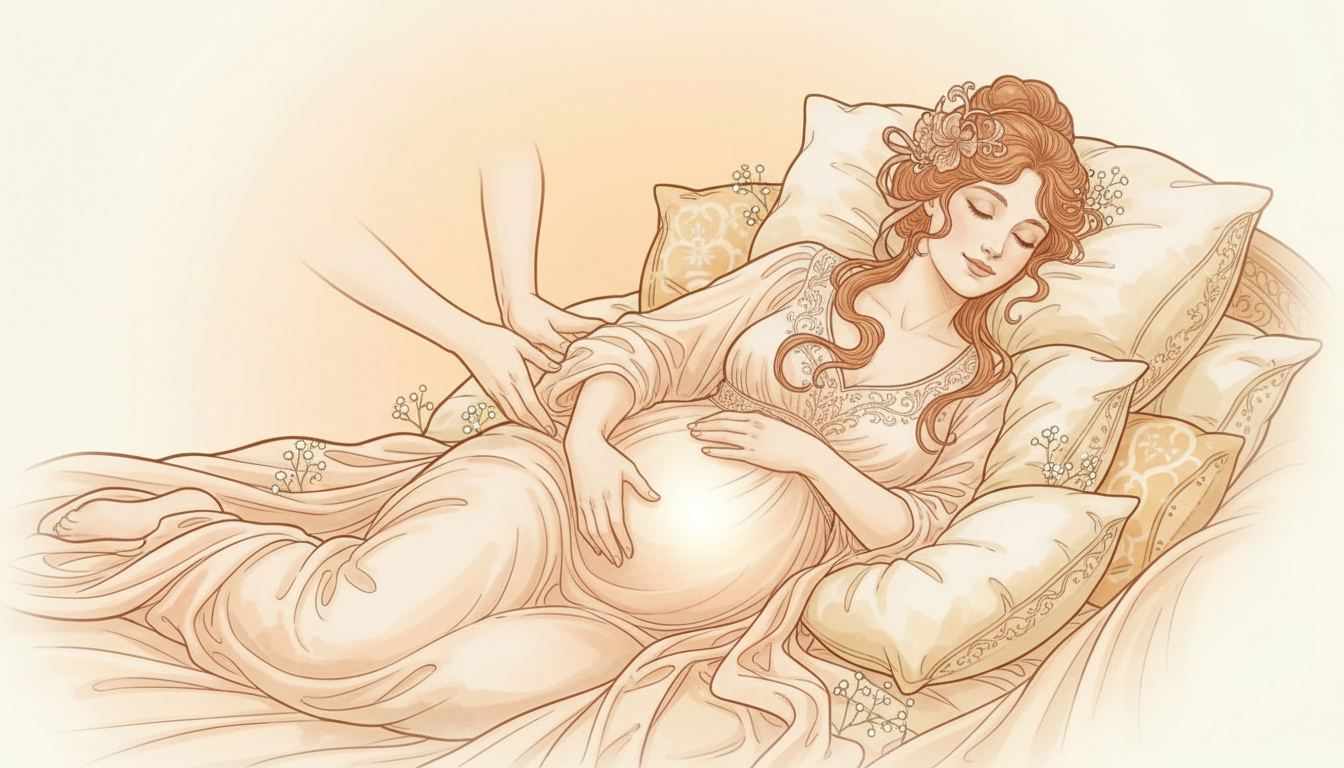 Těhotenská masáž